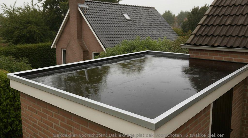 Daklekkage Plat Dak Voorschoten
