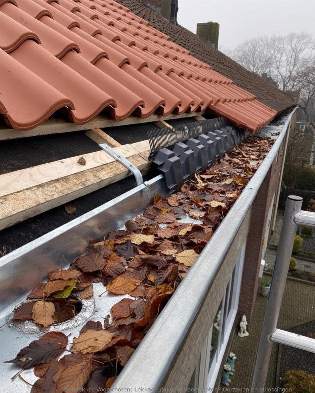 Lekkage Dakgoot Voorschoten 1